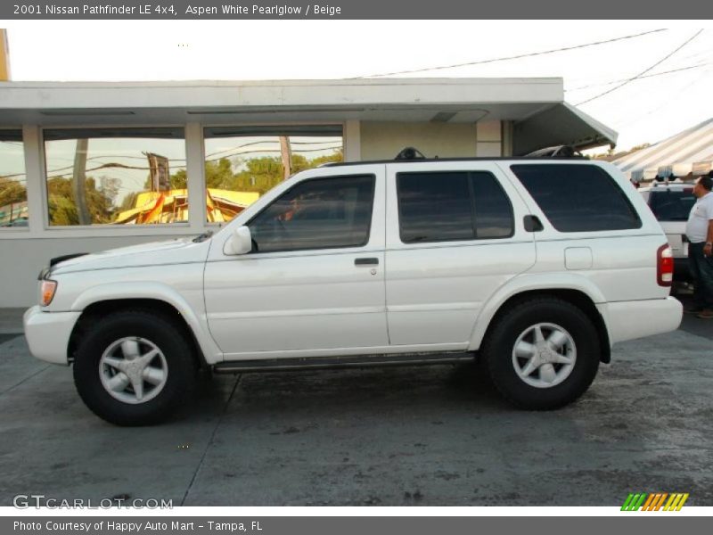  2001 Pathfinder LE 4x4 Aspen White Pearlglow