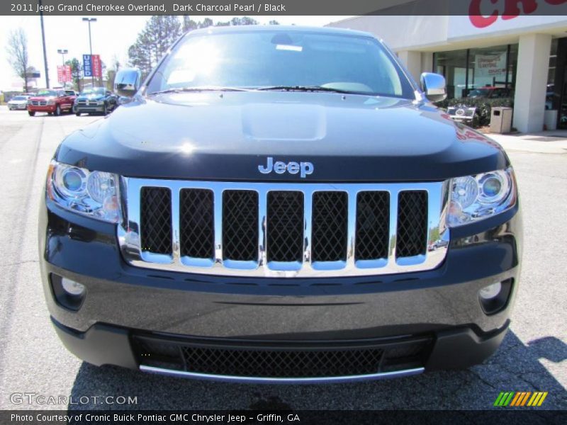 Dark Charcoal Pearl / Black 2011 Jeep Grand Cherokee Overland