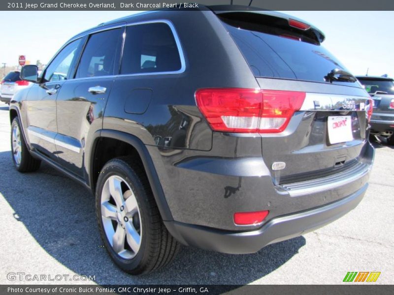 Dark Charcoal Pearl / Black 2011 Jeep Grand Cherokee Overland