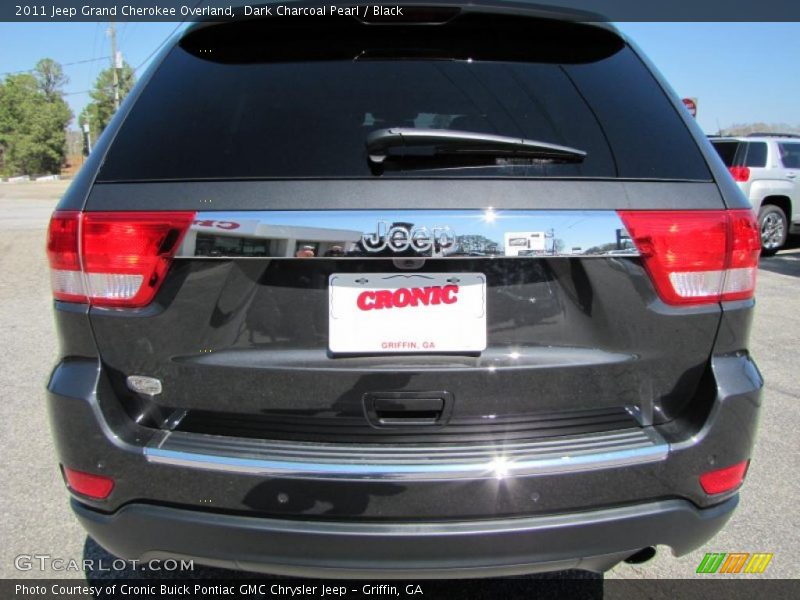 Dark Charcoal Pearl / Black 2011 Jeep Grand Cherokee Overland