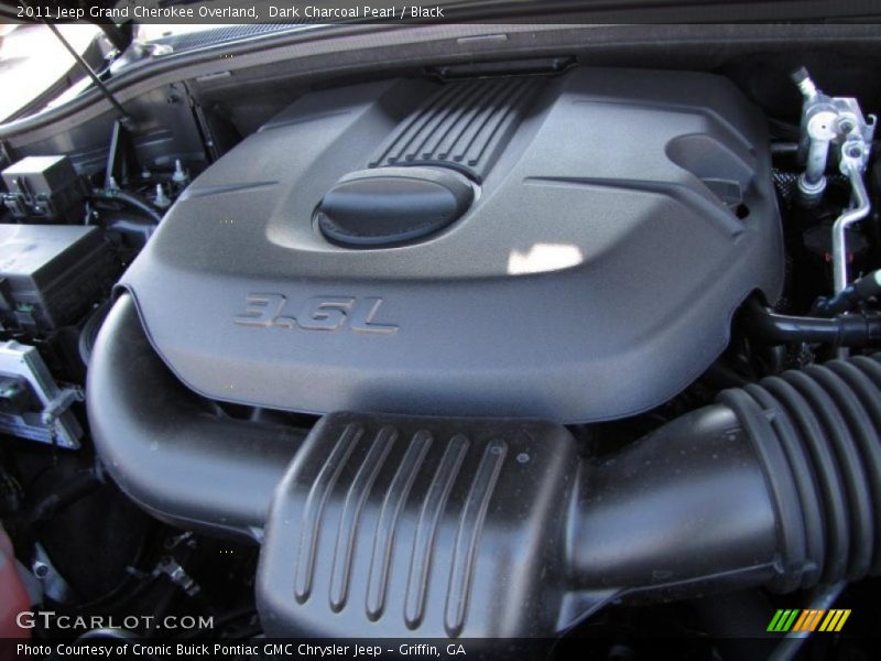  2011 Grand Cherokee Overland Engine - 3.6 Liter DOHC 24-Valve VVT V6