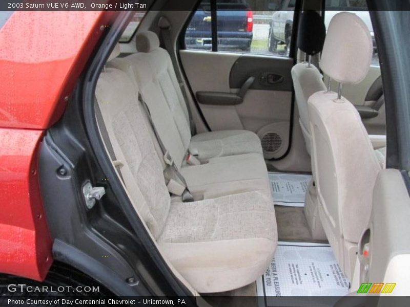 Orange / Light Tan 2003 Saturn VUE V6 AWD
