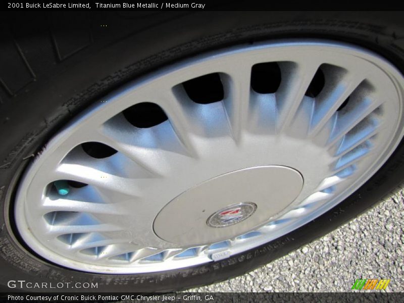 Titanium Blue Metallic / Medium Gray 2001 Buick LeSabre Limited