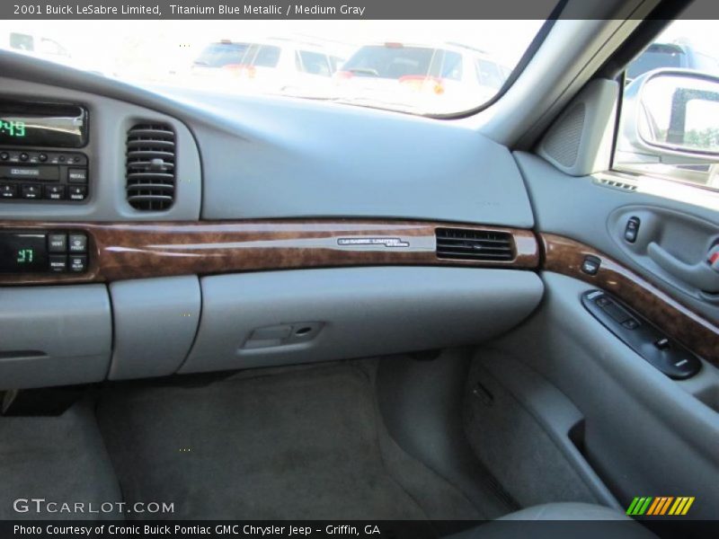Titanium Blue Metallic / Medium Gray 2001 Buick LeSabre Limited