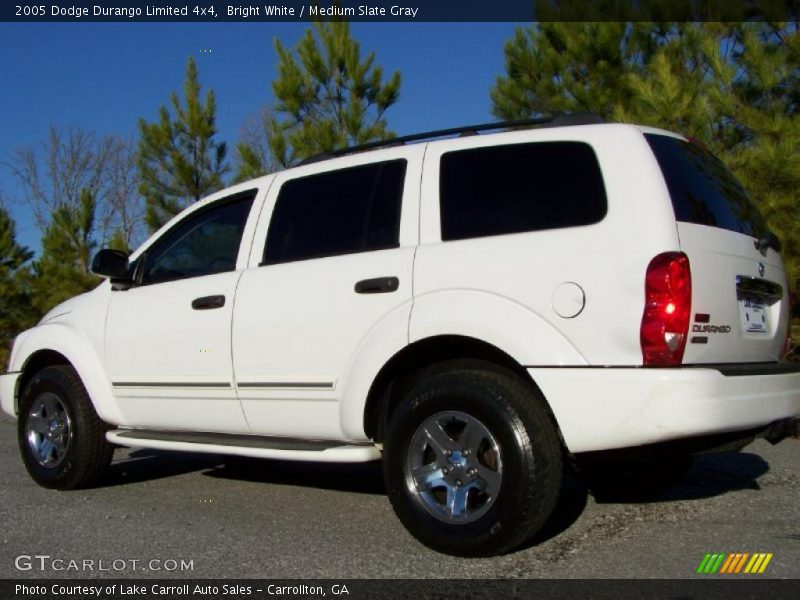 Bright White / Medium Slate Gray 2005 Dodge Durango Limited 4x4