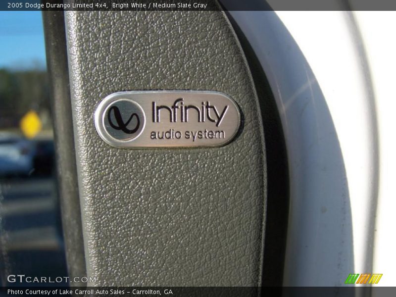 Bright White / Medium Slate Gray 2005 Dodge Durango Limited 4x4