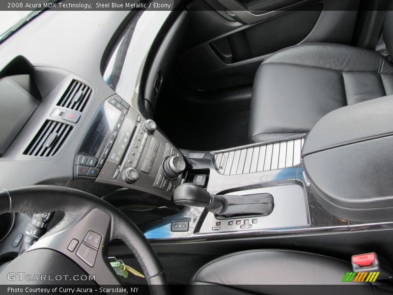 Steel Blue Metallic / Ebony 2008 Acura MDX Technology