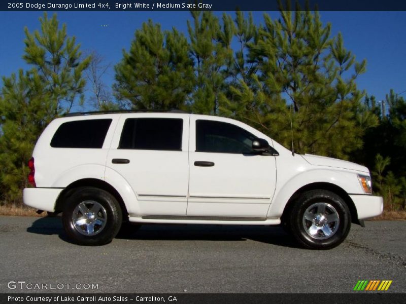Bright White / Medium Slate Gray 2005 Dodge Durango Limited 4x4