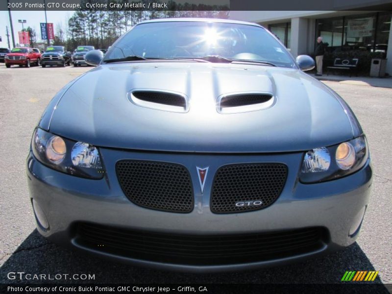 Cyclone Gray Metallic / Black 2005 Pontiac GTO Coupe