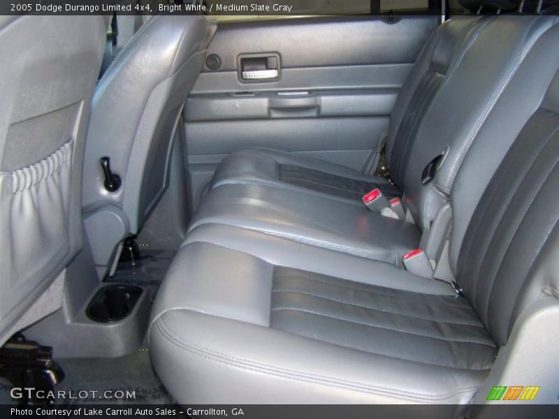 Bright White / Medium Slate Gray 2005 Dodge Durango Limited 4x4