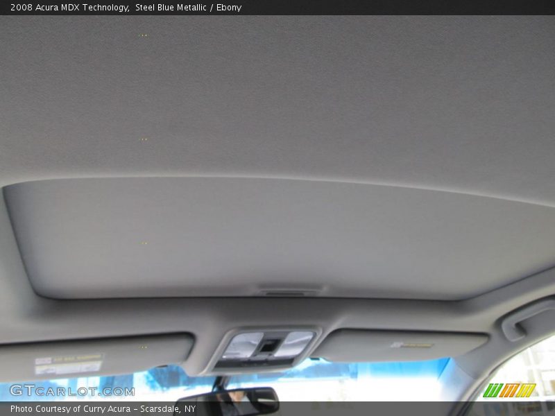 Steel Blue Metallic / Ebony 2008 Acura MDX Technology