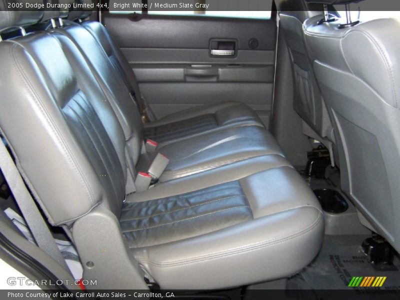 Bright White / Medium Slate Gray 2005 Dodge Durango Limited 4x4