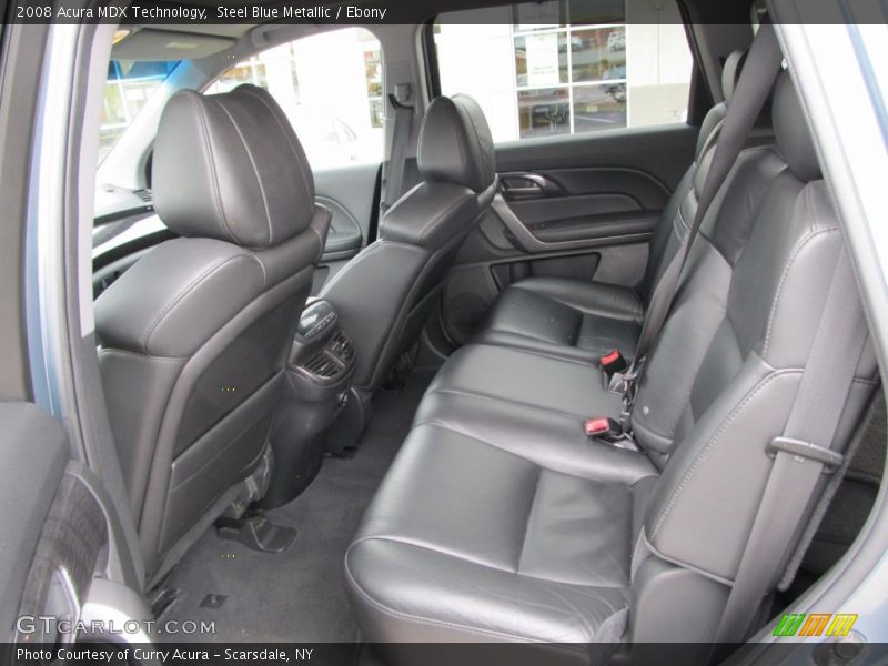 Steel Blue Metallic / Ebony 2008 Acura MDX Technology
