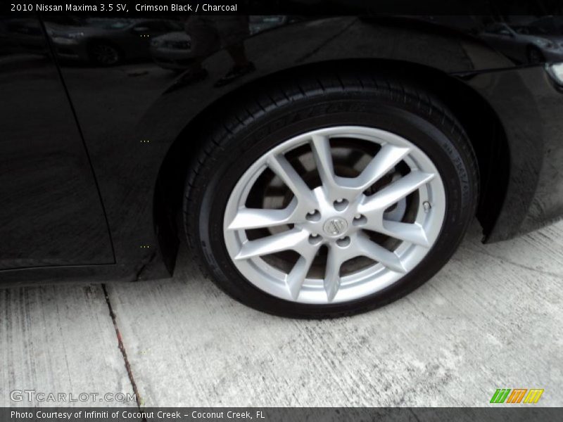 Crimson Black / Charcoal 2010 Nissan Maxima 3.5 SV