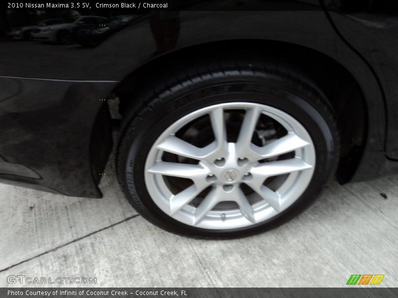 Crimson Black / Charcoal 2010 Nissan Maxima 3.5 SV