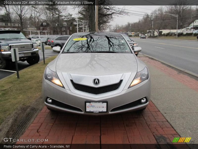 Palladium Metallic / Ebony 2010 Acura ZDX AWD Technology