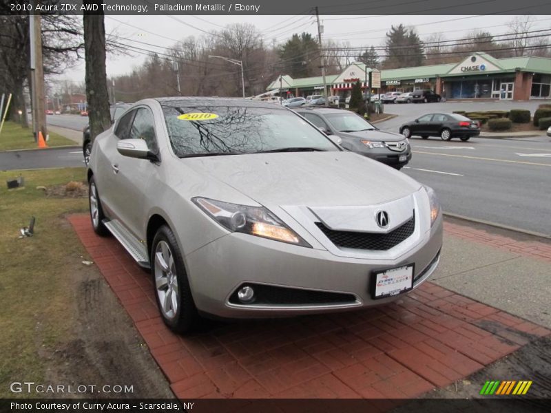 Palladium Metallic / Ebony 2010 Acura ZDX AWD Technology