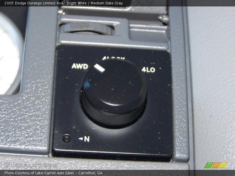 Controls of 2005 Durango Limited 4x4