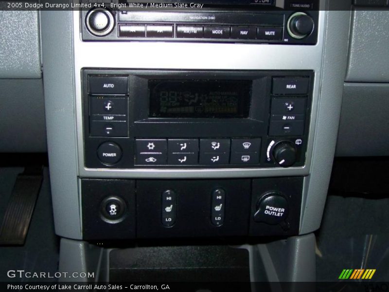 Controls of 2005 Durango Limited 4x4