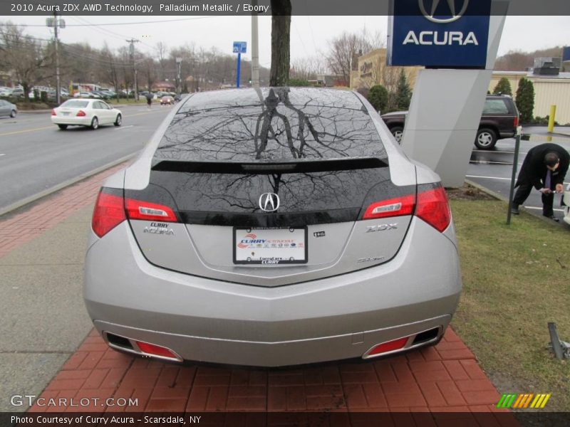 Palladium Metallic / Ebony 2010 Acura ZDX AWD Technology