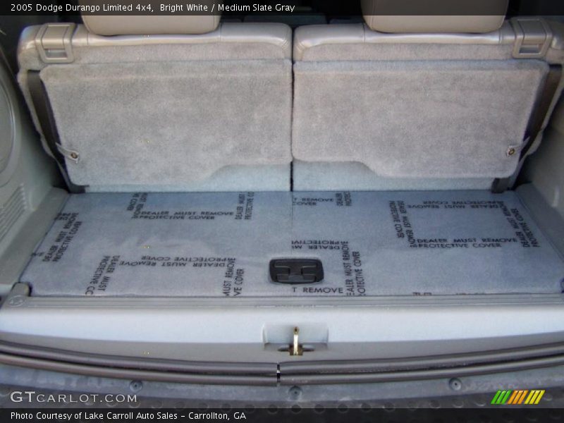 Bright White / Medium Slate Gray 2005 Dodge Durango Limited 4x4
