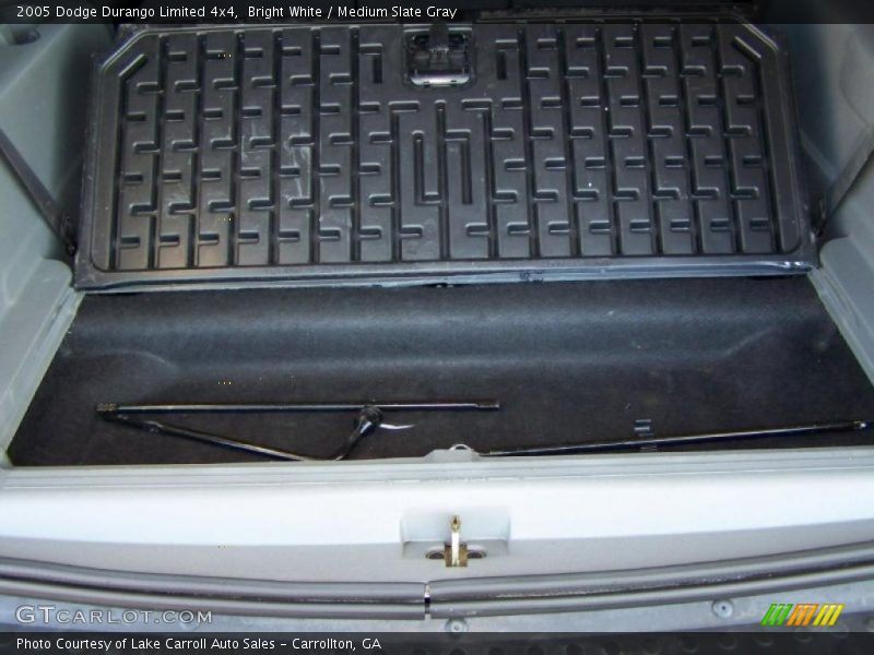Bright White / Medium Slate Gray 2005 Dodge Durango Limited 4x4