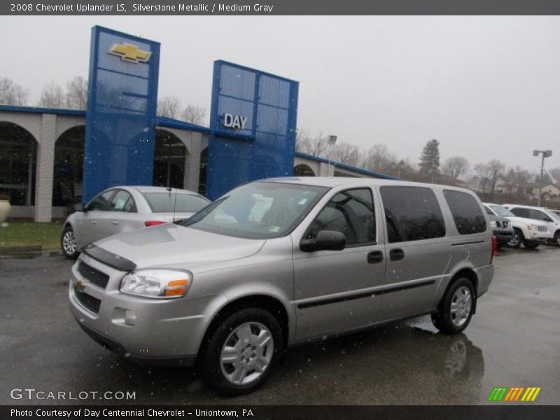 Silverstone Metallic / Medium Gray 2008 Chevrolet Uplander LS