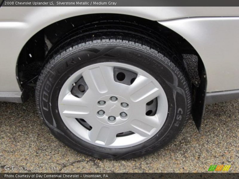 Silverstone Metallic / Medium Gray 2008 Chevrolet Uplander LS