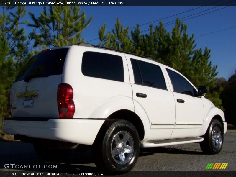 Bright White / Medium Slate Gray 2005 Dodge Durango Limited 4x4