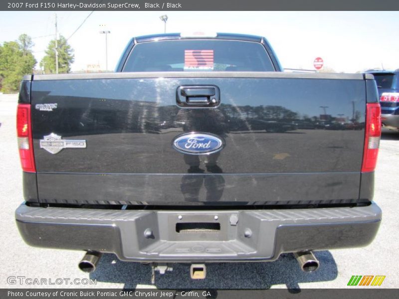 Black / Black 2007 Ford F150 Harley-Davidson SuperCrew