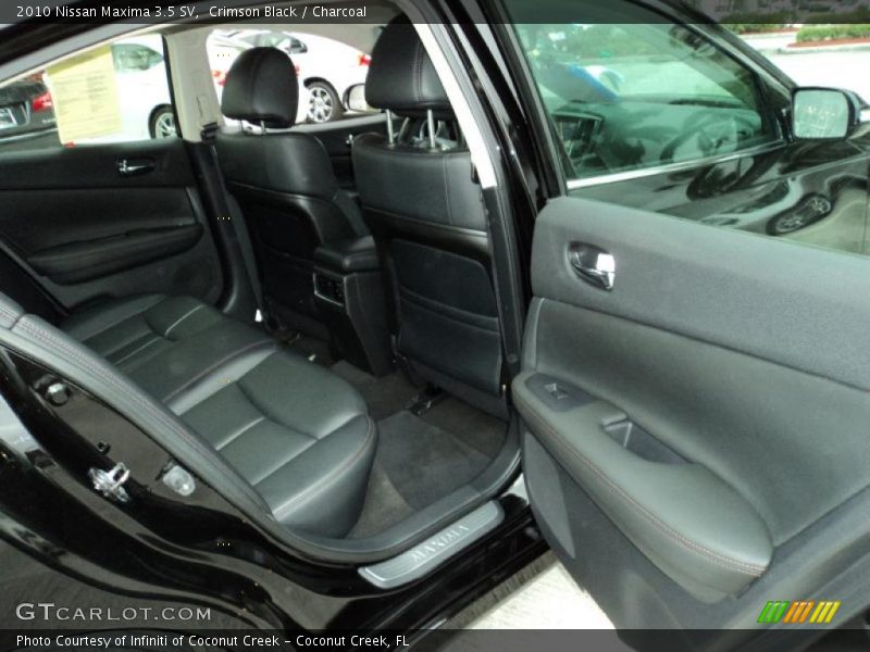 Crimson Black / Charcoal 2010 Nissan Maxima 3.5 SV