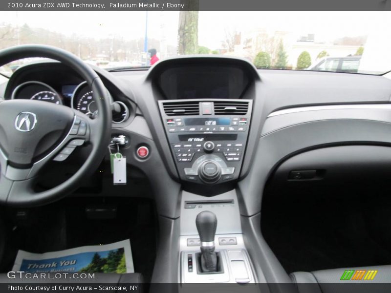 Palladium Metallic / Ebony 2010 Acura ZDX AWD Technology