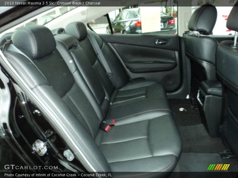 Crimson Black / Charcoal 2010 Nissan Maxima 3.5 SV