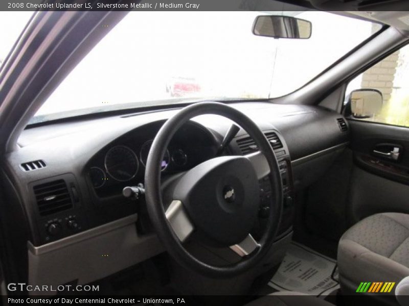 Silverstone Metallic / Medium Gray 2008 Chevrolet Uplander LS