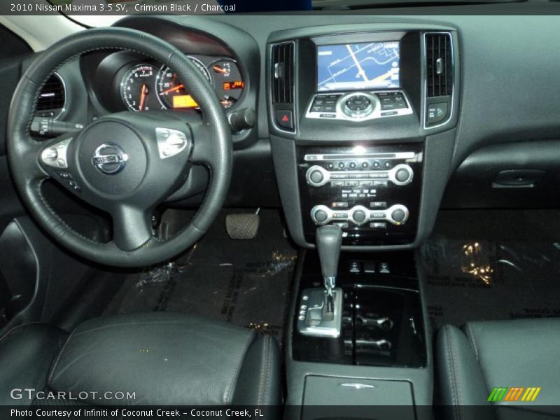 Crimson Black / Charcoal 2010 Nissan Maxima 3.5 SV