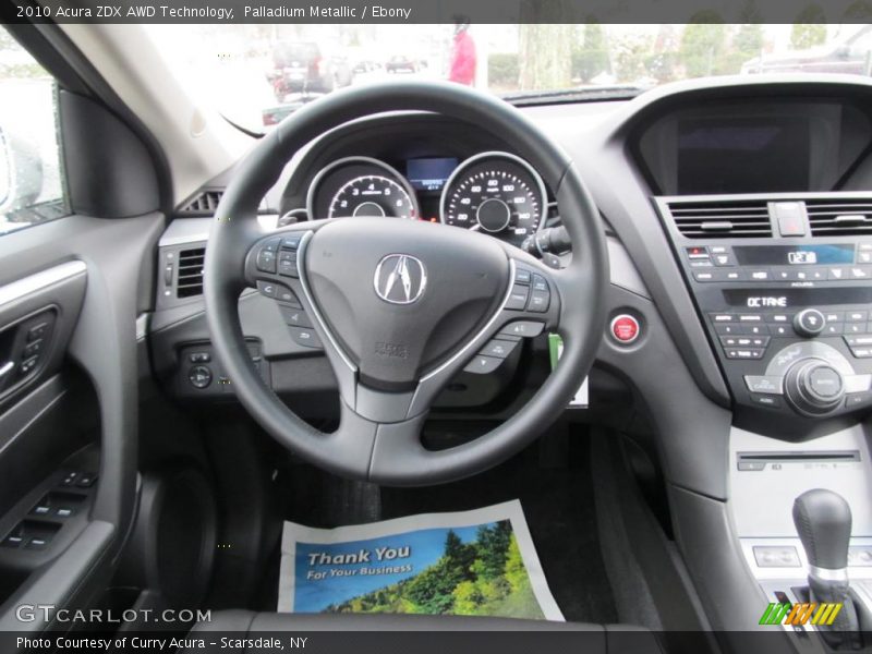 2010 ZDX AWD Technology Steering Wheel