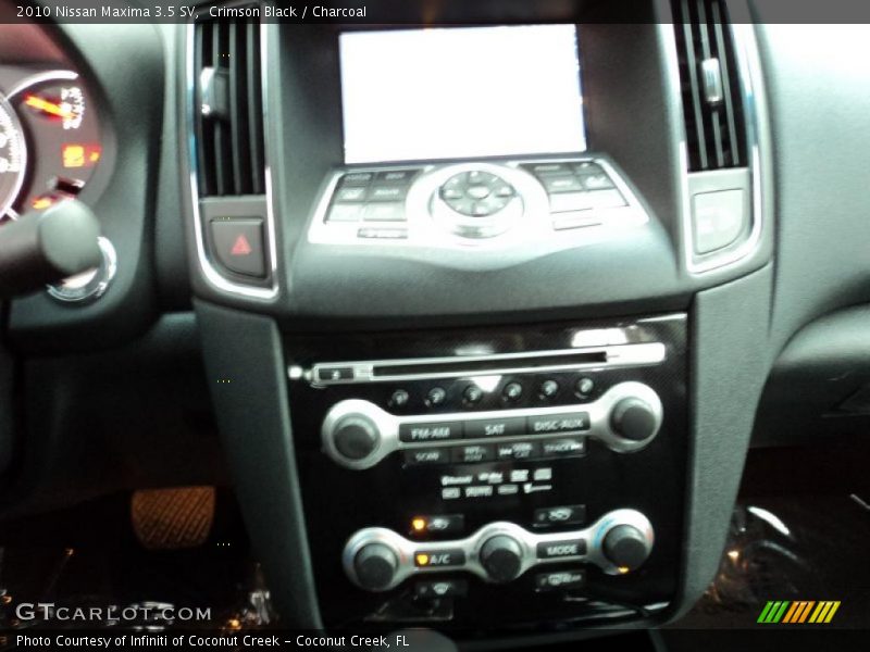 Crimson Black / Charcoal 2010 Nissan Maxima 3.5 SV