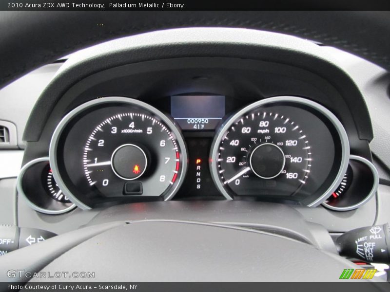  2010 ZDX AWD Technology AWD Technology Gauges