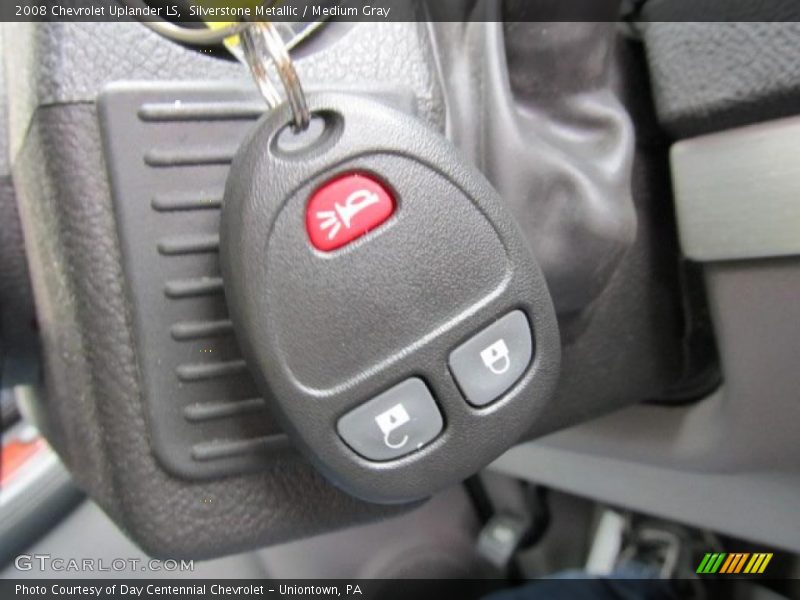 Silverstone Metallic / Medium Gray 2008 Chevrolet Uplander LS