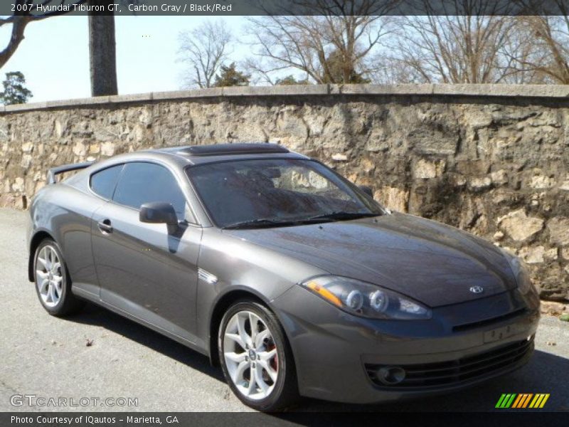Front 3/4 View of 2007 Tiburon GT