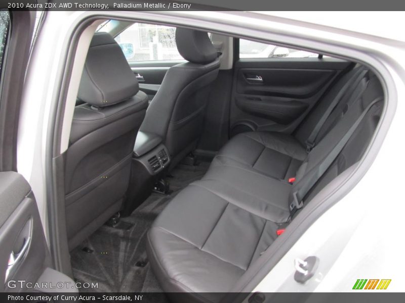  2010 ZDX AWD Technology Ebony Interior