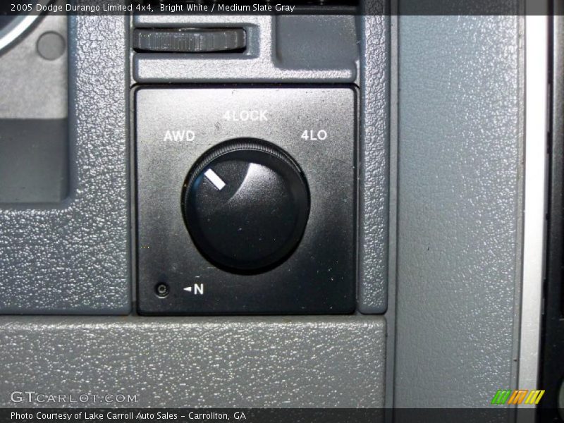 Bright White / Medium Slate Gray 2005 Dodge Durango Limited 4x4