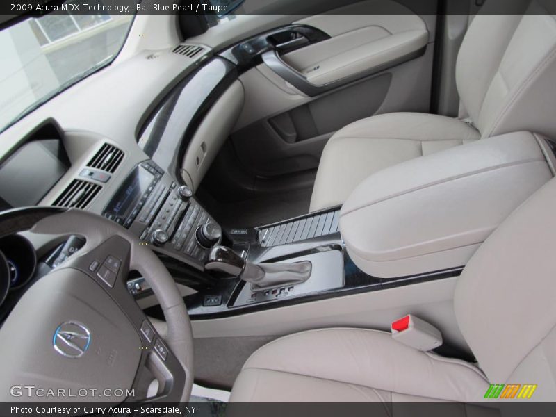 Bali Blue Pearl / Taupe 2009 Acura MDX Technology