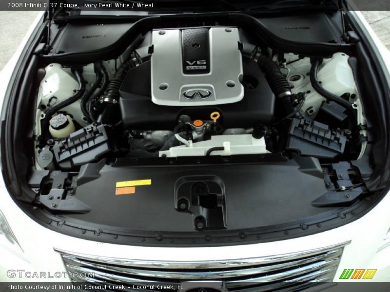 2008 G 37 Coupe Engine - 3.7 Liter DOHC 24-Valve VVT V6