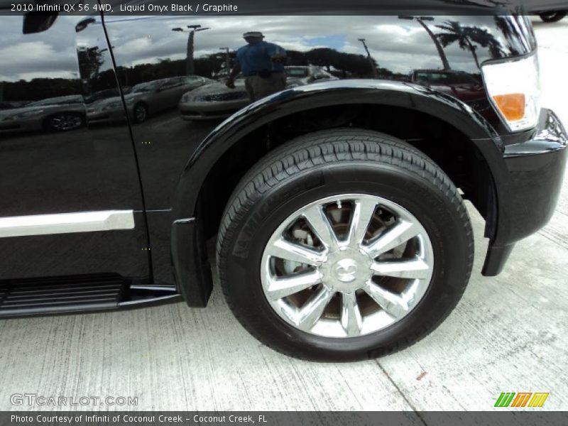 Liquid Onyx Black / Graphite 2010 Infiniti QX 56 4WD