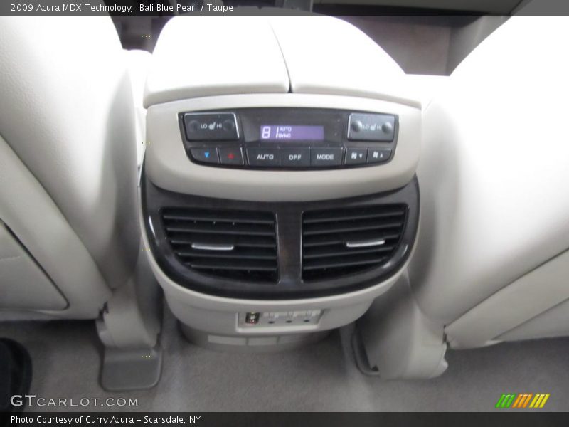 Bali Blue Pearl / Taupe 2009 Acura MDX Technology