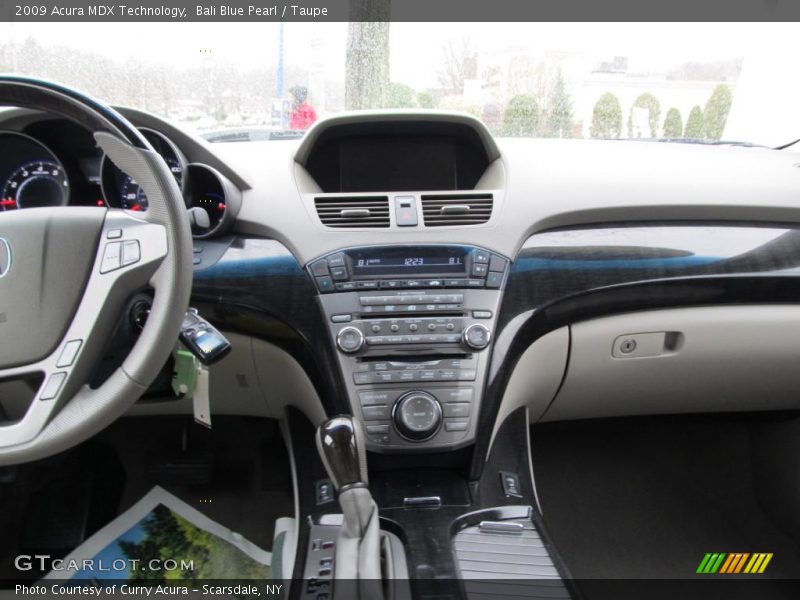 Bali Blue Pearl / Taupe 2009 Acura MDX Technology