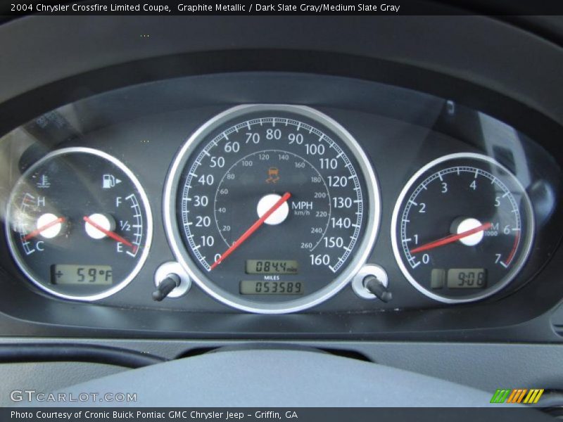  2004 Crossfire Limited Coupe Limited Coupe Gauges