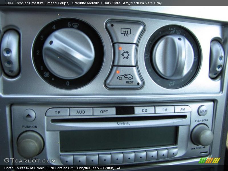 Controls of 2004 Crossfire Limited Coupe