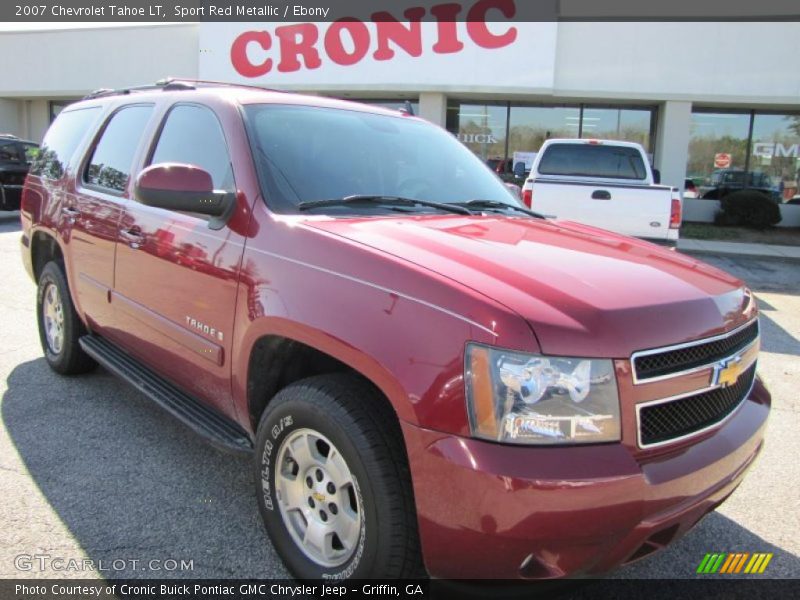 Sport Red Metallic / Ebony 2007 Chevrolet Tahoe LT